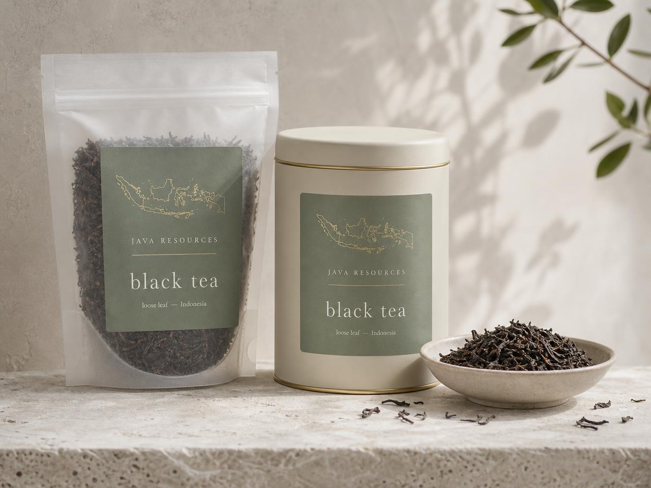 Java Resources packaging for Tea shown with the product
